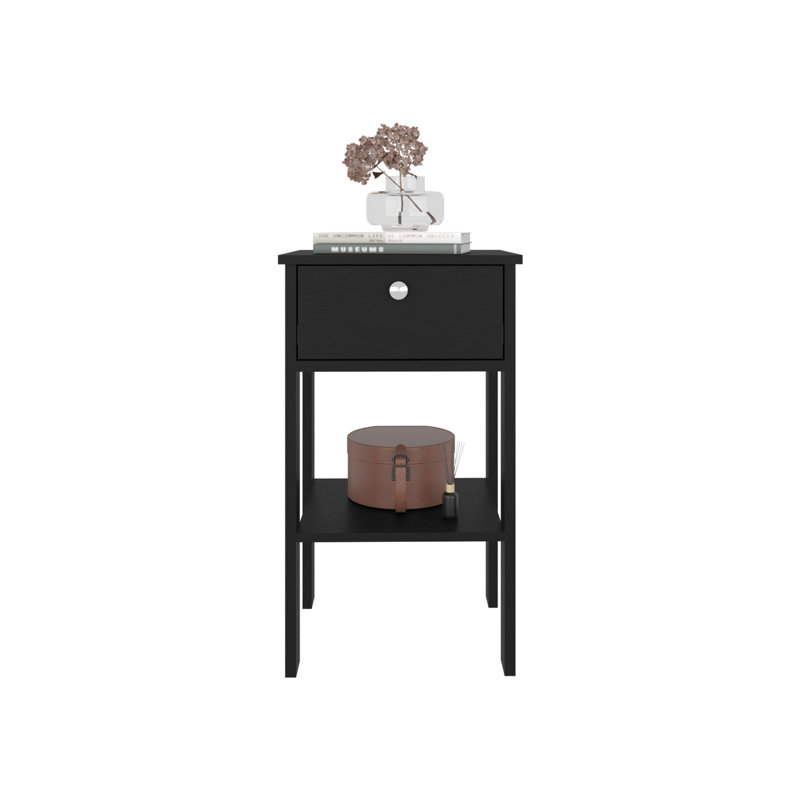 Mcrae Nightstand, Black