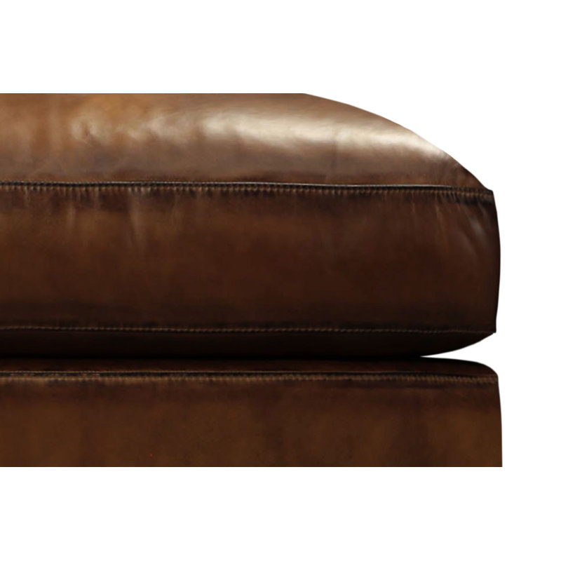 Repose-pieds en cuir Mahadi
