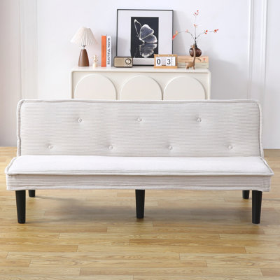 66" Corduroy Sofa Bed