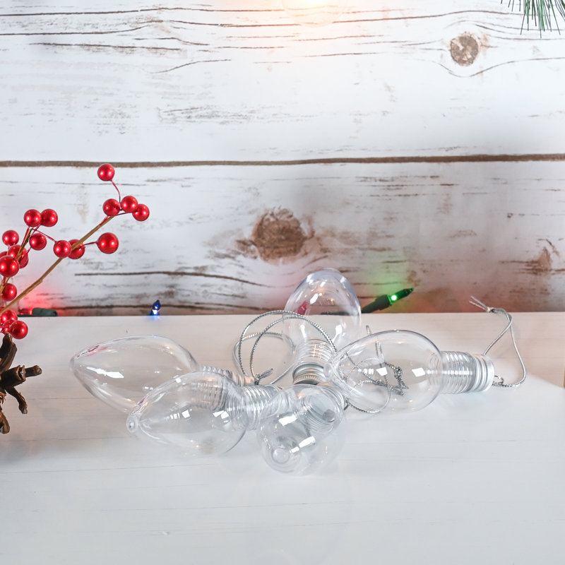 Ensemble de 24 boules décoratives à remplir