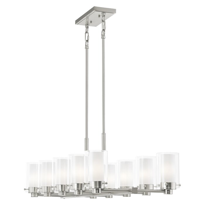 Wade Logan® Edene 10 - Light Kitchen Island Pendant | Wayfair