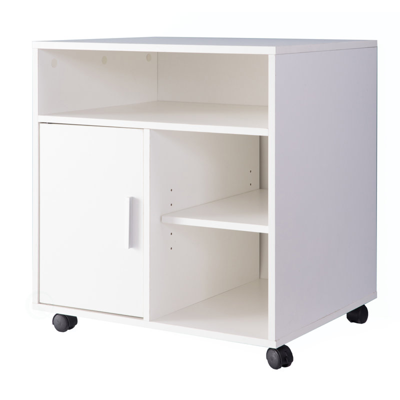 26'' H x 23.75'' W 1 Printer Stand with Wheels