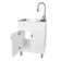 All-In-One 24.1" L x 21.3" W Free Standing Laundry Sink with Faucet