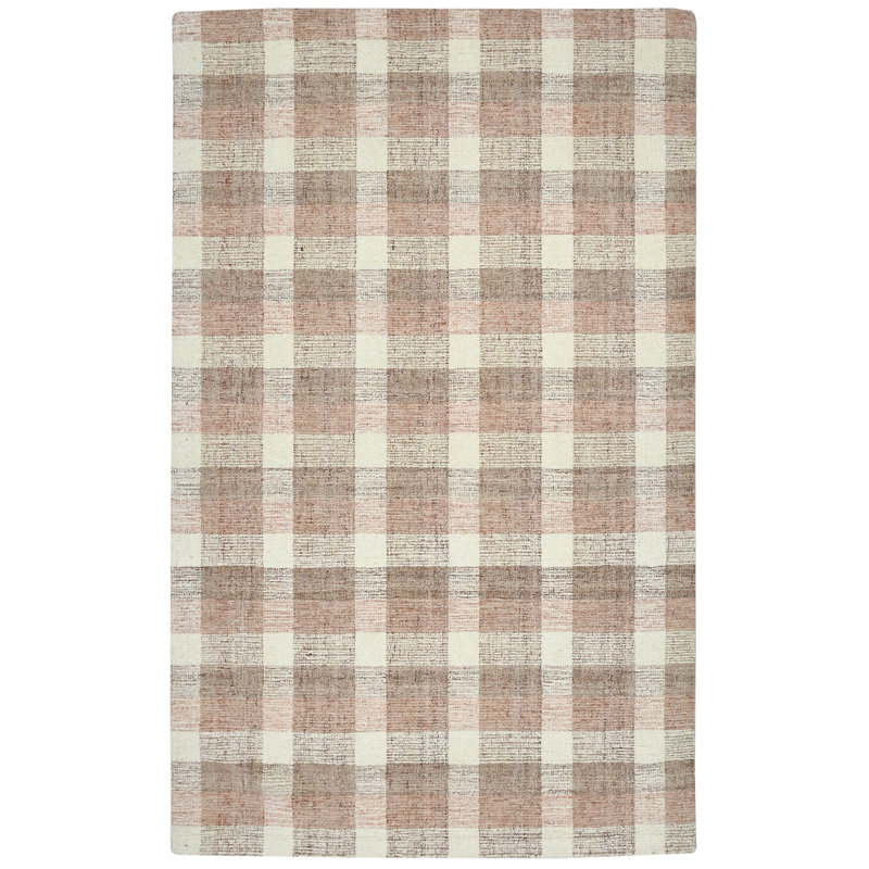 Azevedo Hand Tufted Wool Indoor Rug, Rectangle 5' x 7'6"