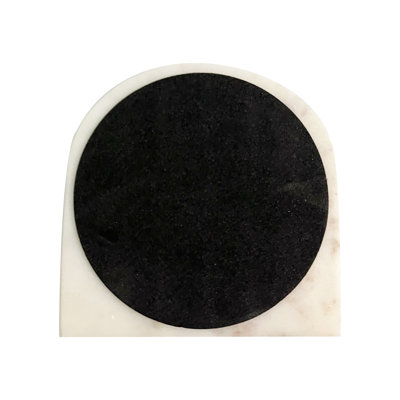 Marble U-Shaped 6 Piece Coaster Set