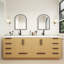 Meuble-lavabo autoportant avec lavabo double 70,8 po Carla-500595065-500595060