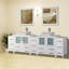 Ensemble de meuble-lavabo double 96 "avec miroir -27042736