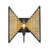 Machina 1-Light Wall Sconce - Matte Black/Sulihiya