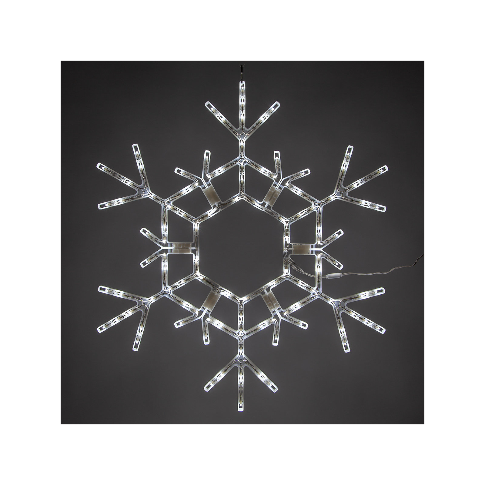 LED Folding Snowflake, 36" H, Cool White