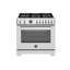 Bertazzoni 36" 5.9 Cubic Feet Freestanding Range-2010504401-2010504400