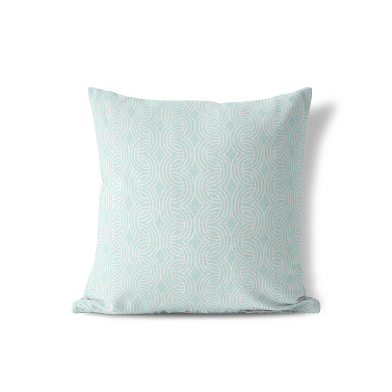 Coussin Child, H 18 po x l 18 po, Bleu clair / bleu