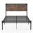 Seagroves Metal Platform Bed-1383452188-1383452189