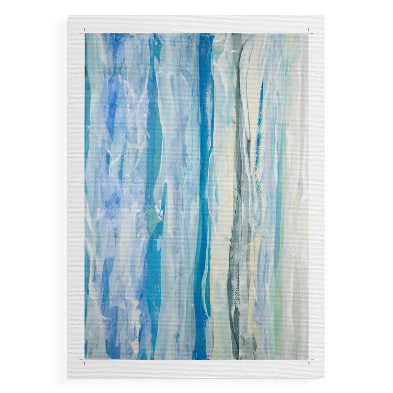 Baignade à terre - Impression sur toile seulement - NON-CADRE, H 18 po x l 12 po