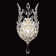 Crystal Laurel 1 - Light Flush Mounted Sconce