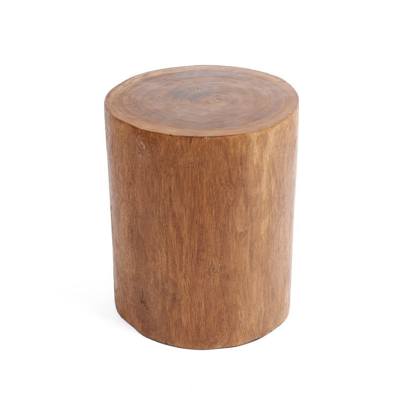 Jellico Solid Wood Accent Stool, Natural