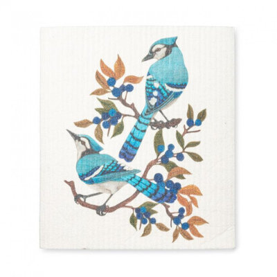 Torchon Blue Jays & Berries