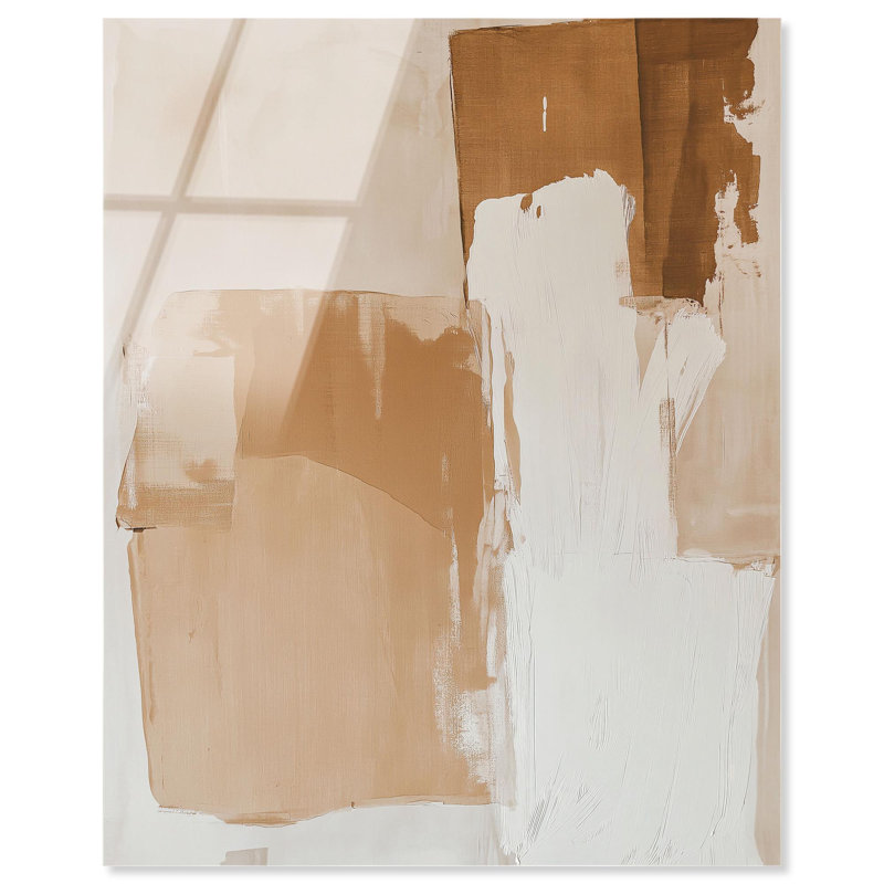 Terra Layers, reproduction d'art acrylique sur toile par Art Remedy, H 24 po x l 20 po