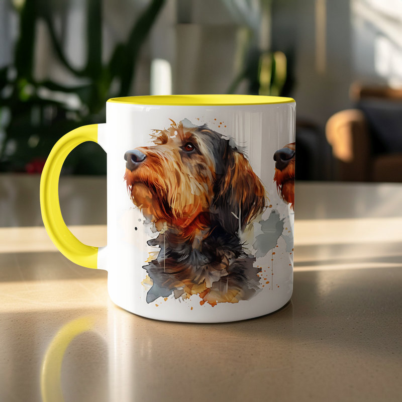 Mug, 1, Yellow