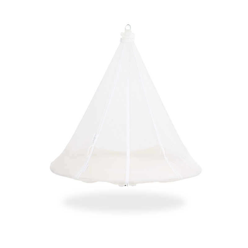 Housse circulaire d'insectes pour hamac, Blanc