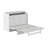Tucson Wood Murphy Bed Chest with Storage Drawer, Built-in Charging station and Mattress-73206069-73206070