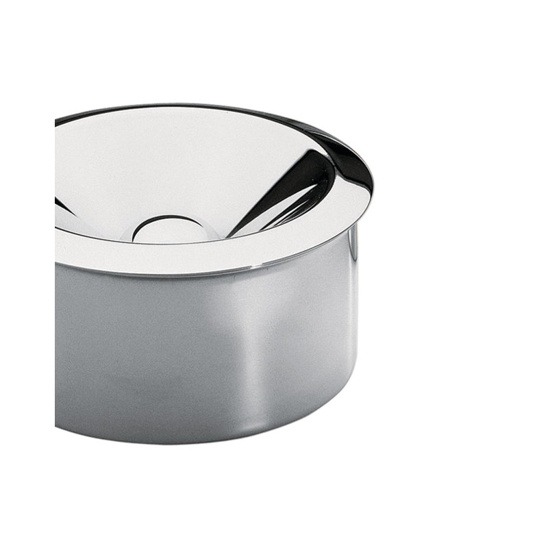 Alessi Bauhaus Ashtray, Stainless Steel