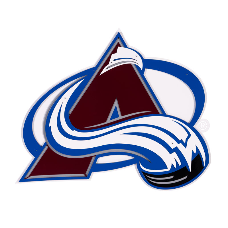 Art mural en métal Colorado Avalanche
