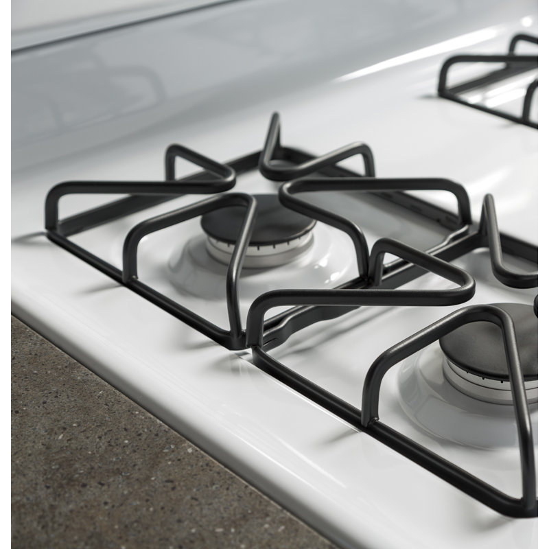 30" 5 cu.ft. Freestanding Gas Range, White