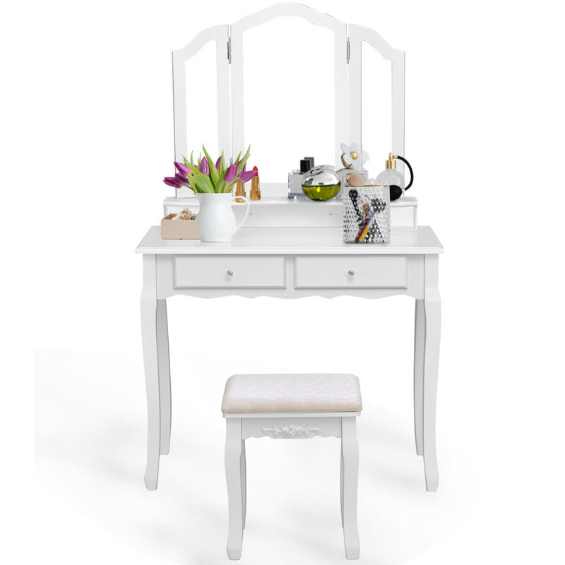 Doursounian Vanity, White