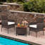 Chaise de patio avec coussins Vivelle-1391459225