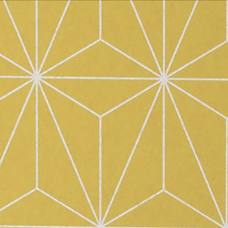 Prism Geometric Wallpaper Roll, Yellow