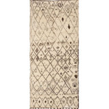 Moroccan One-of-a-Kind Runner 5'6" x 11'9" Hand Knotted Area Rug
