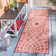 Arneshia Geometric Red/Beige Indoor / Outdoor Area Indoor/Outdoor Area Rug