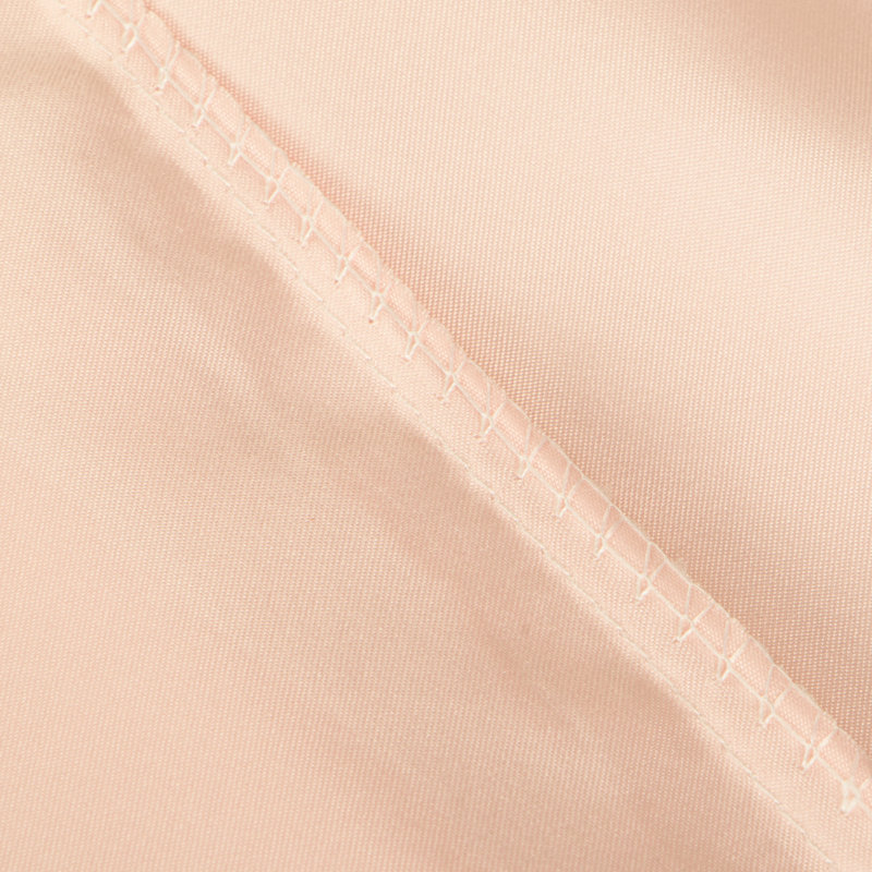 Taie d'oreiller en satin, Rose, Très grand