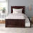 Henrichs Solid Wood Platform Bed with Trundle-286466465-286466466
