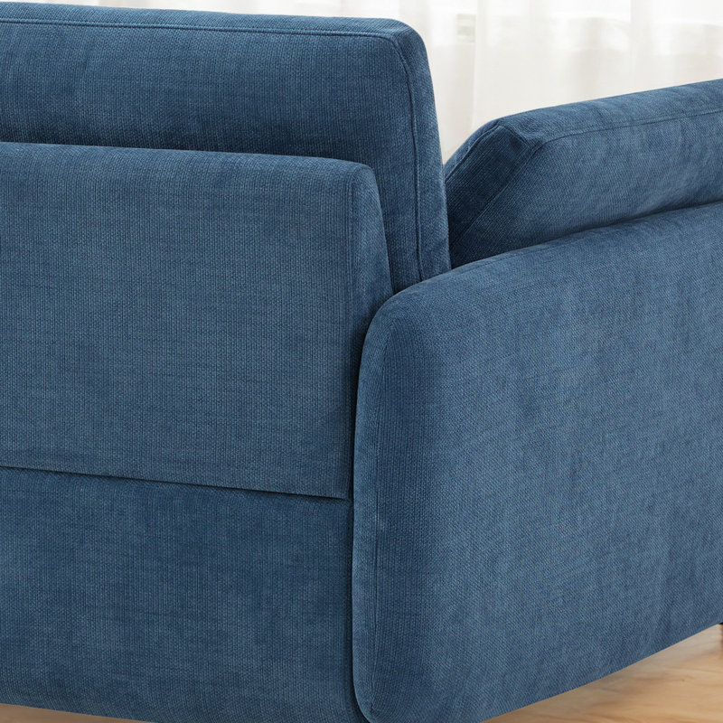 Fauteuil d'appoint 50 po, Bleu