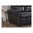 Sectional Sofa Bed, BLACK