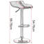 Chrome Plated Steel Bar Stool-669848876