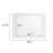 Vyara Rectangle Dresser Mirror in Glossy White