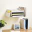 Yurij Solid Wood 3 Tier Office Document Tray File Organiser