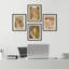 "Art Deco", "Portraits de femmes encadrées sur papier" par Alphonse Mucha-97770573-97770576