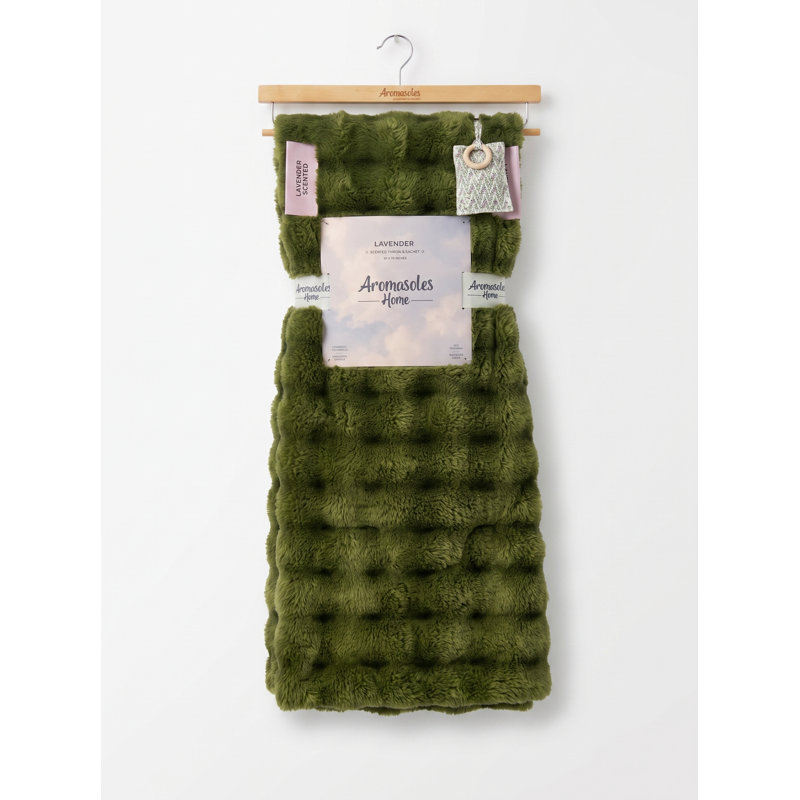 Jeté en fausse fourrure Aromaoles