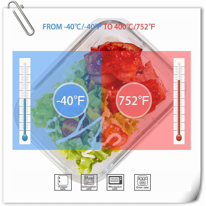 Diaco Glass Food Storage Container