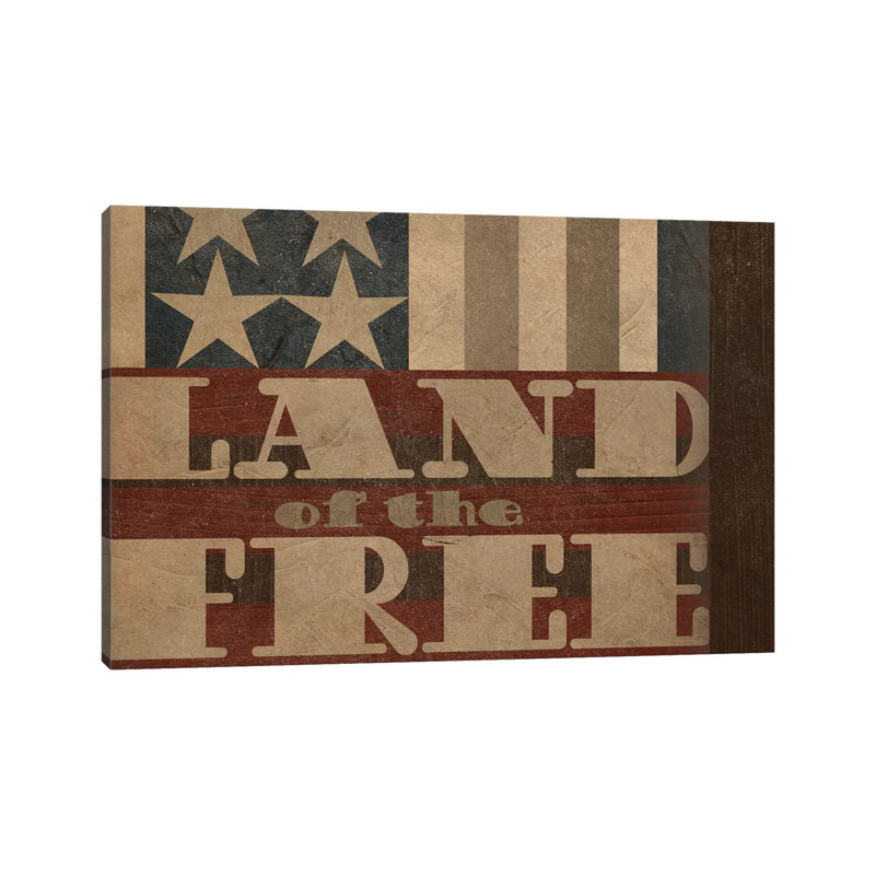 Patriotic Collection A - Wrapped Canvas Print