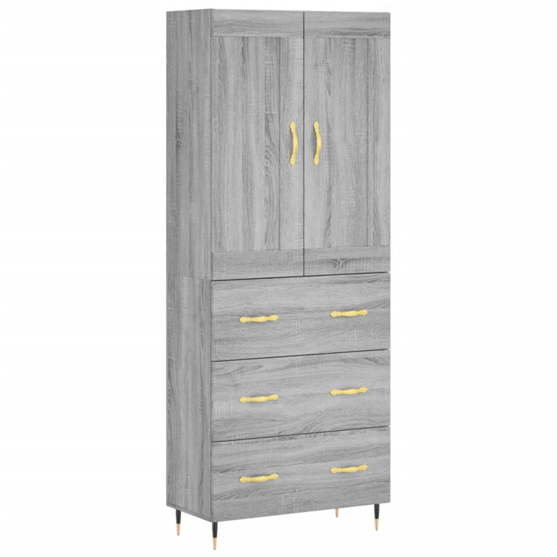 Brambach 69.5cm Sideboard, Grey Sonoma