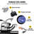110V Commercial Ice Crusher 440LBS/H, ETL Approved 300W Electric Snow Cone Machine with Dual Blades, Stainless Steel Shaved Ice Machine with Safety On/Off Switch for Family, Restaurants, Bars-136168360
