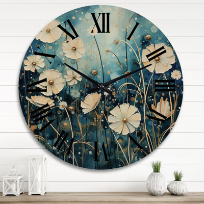Yolandia Solid Wood Wall Clock