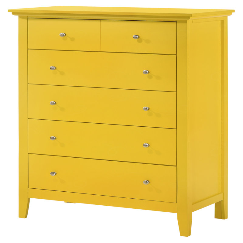 Charmant coffre de rangement pour tout espace, Jaune