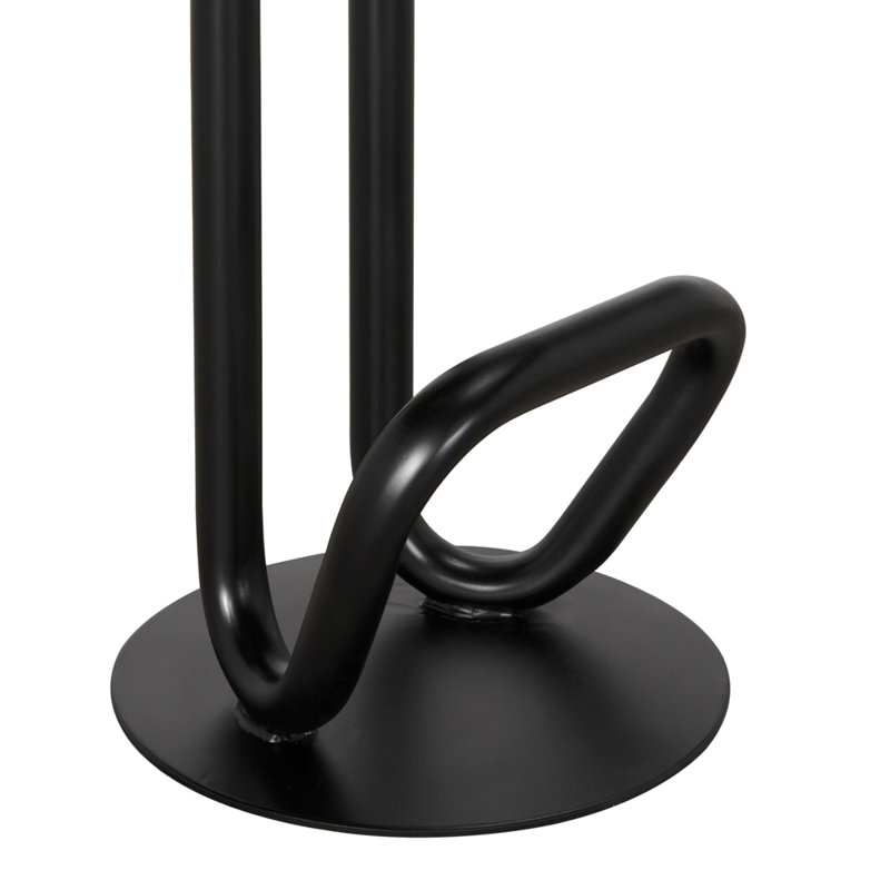 Hook Stool with Metal Frame, Counter Stool (26” Seat Height)