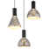 1 - Light Matte Black LED Pendant