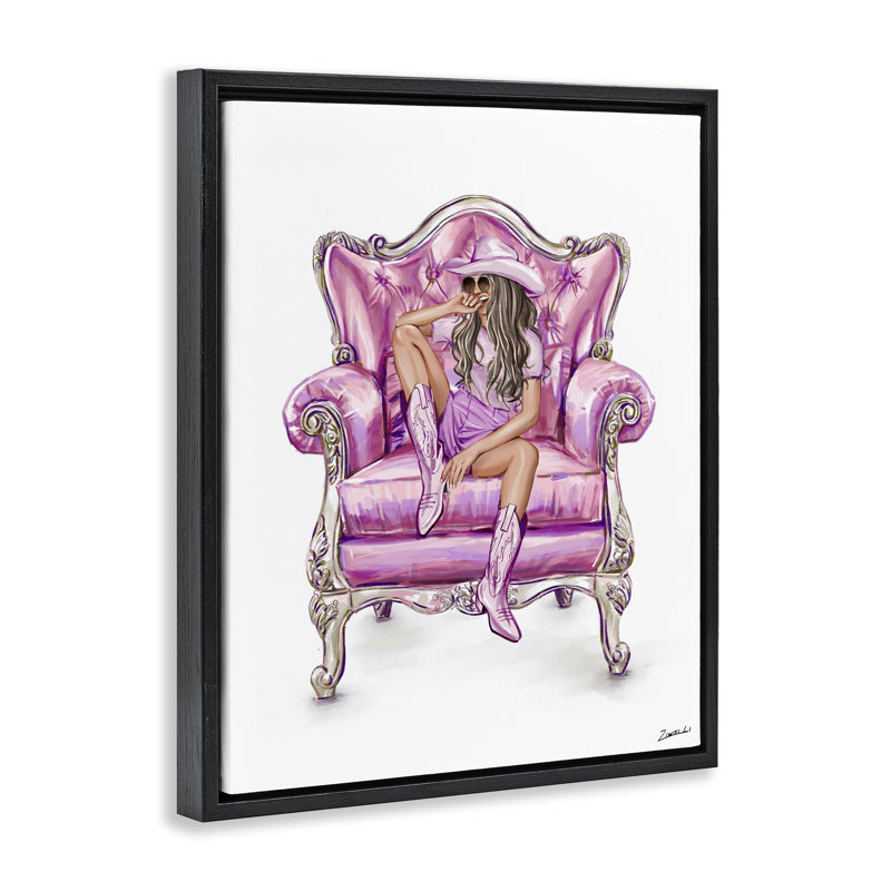 Cadre flottant glamour et confortable, design par Ziwei Li, Cadre flottant noir de jais, H 21 po x l 17 po